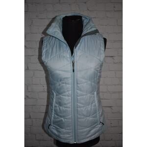 Columbia Ski Jacket Vest Snowboarding Womens Size Small Omni-Heat Silver Fabric